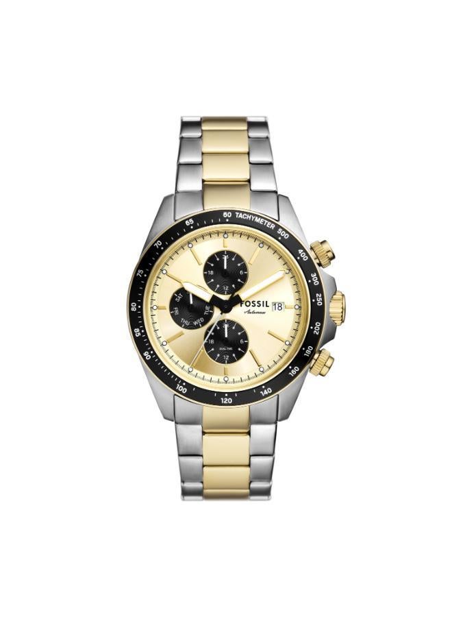 فوسيل ساعة يد كلاسيكية من الفولاذ المقاوم للصدأ بعقارب - Image 1