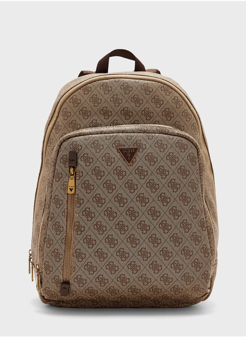 GUESS Logo Zip Over Backpack