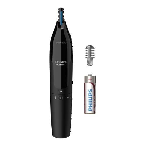 Norelco Philips Nose Trimmer 1000, Black, NT1605/60 - Image 1