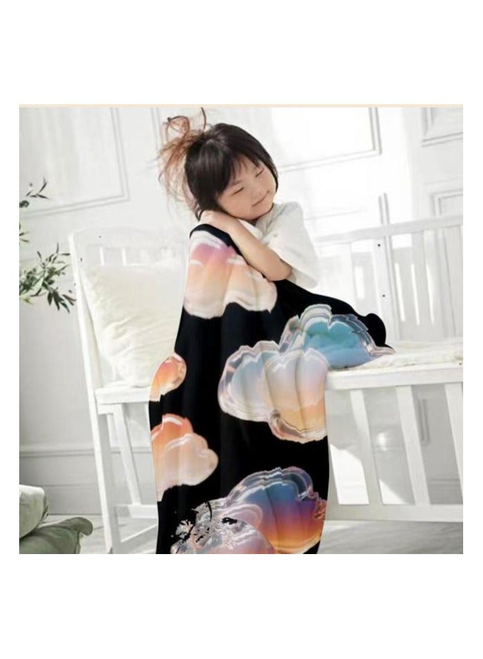 general Children's or student cartoon flannel thin blanket (warm and comfortable, suitable for sleep, games) 100cm*150cm - 512 - Image 3