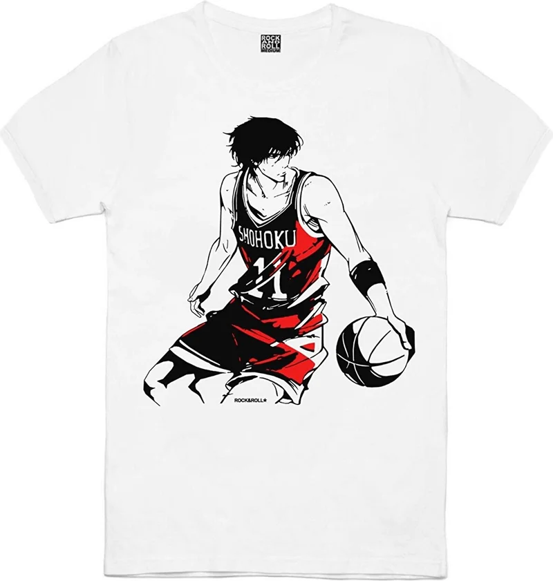 Rock&Roll  Chicago Baket, Handsome Basketball Player, Pro Slam Dunk Men's 3-Piece Eco Pack T-Shirt for Men | Best Price UAE