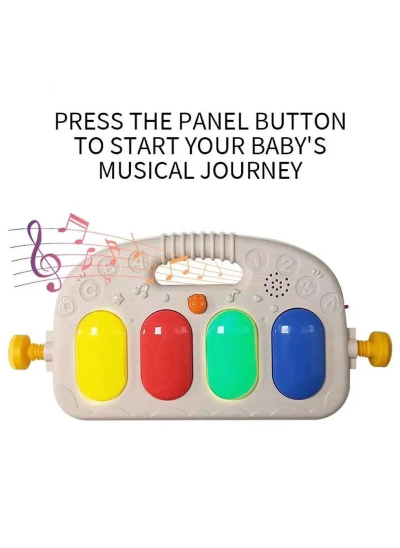 Baby Play Mat with Hanging Toys and Piano