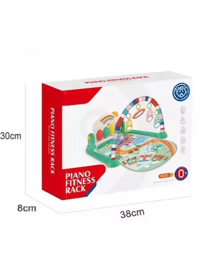 HUANGER - Baby Play Mat with Hanging Toys and Piano - Image 1