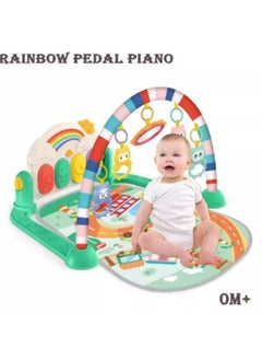 Baby Play Mat with Hanging Toys and Piano