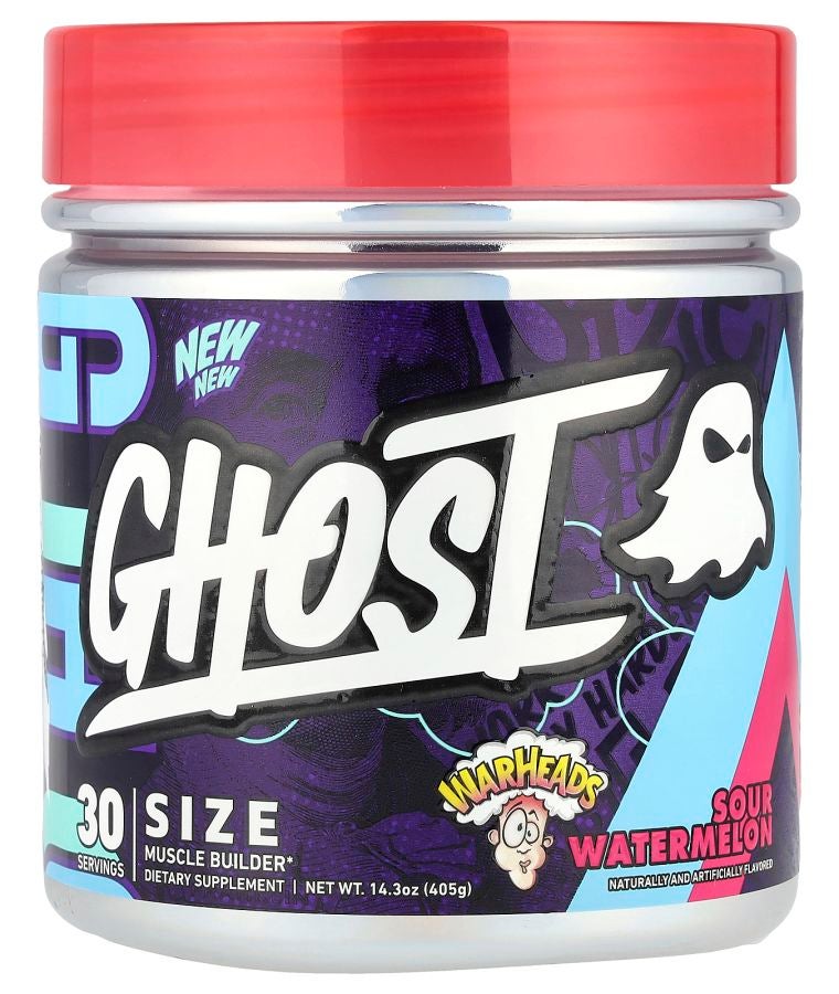 حجم مكمل بناء العضلات وارهيدز® بطعم البطيخ الحامض 14.3 أونصة (405 جرام)