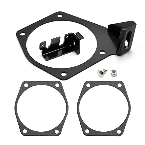 EATAKWARD 4-Bolt Throttle Cable Bracket Intakes 92MM-102MM Throttle Cable Bracket Replaces# 81012/81042 / 81001/81002 / 81003/81007 / 81043/81044 - Image 1