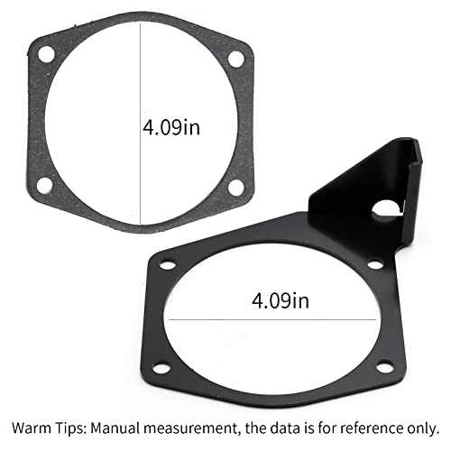 EATAKWARD 4-Bolt Throttle Cable Bracket Intakes 92MM-102MM Throttle Cable Bracket Replaces# 81012/81042 / 81001/81002 / 81003/81007 / 81043/81044 - Image 5