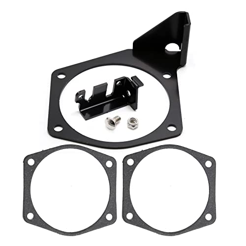 EATAKWARD 4-Bolt Throttle Cable Bracket Intakes 92MM-102MM Throttle Cable Bracket Replaces# 81012/81042 / 81001/81002 / 81003/81007 / 81043/81044 - Image 2