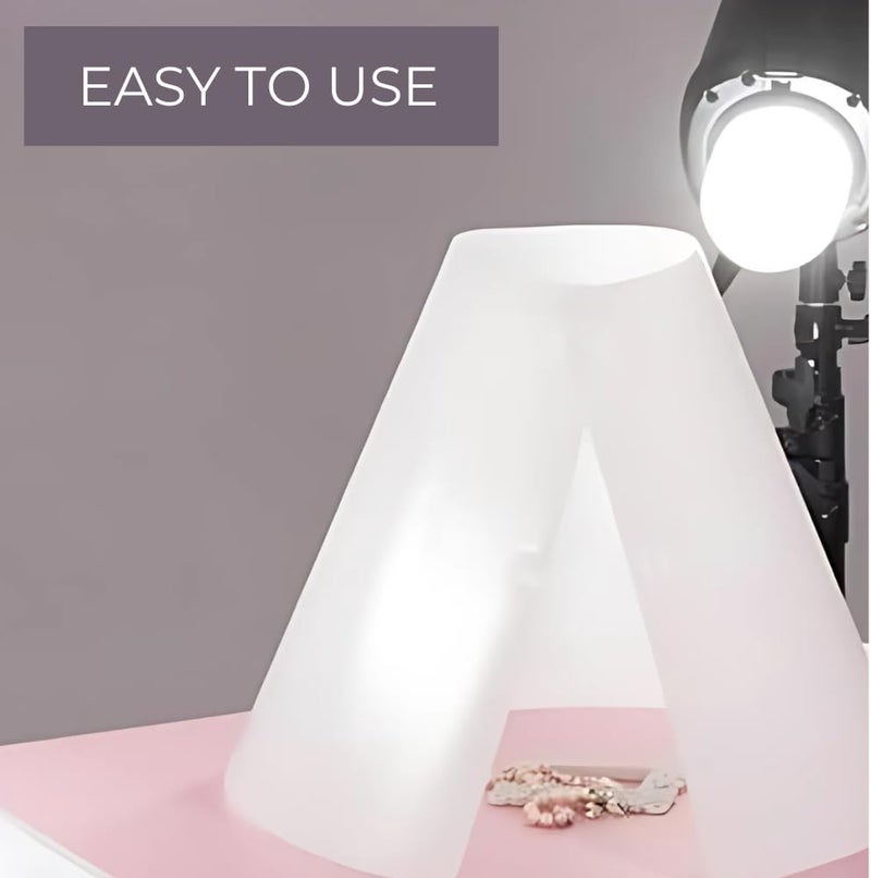 Smiledrive ® Light Cone for Product Photography - Diffuser for Photography Shadow/Reflection-Free Photography - Image 5