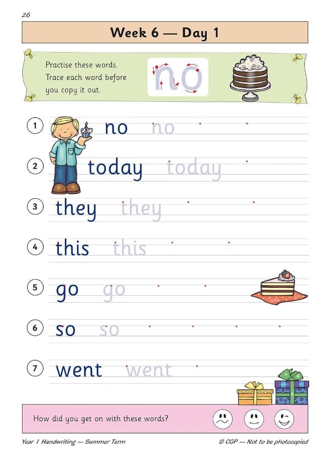 New Ks1 Handwriting Daily Practice Book: Year 1 - Summer Term  - Image 5
