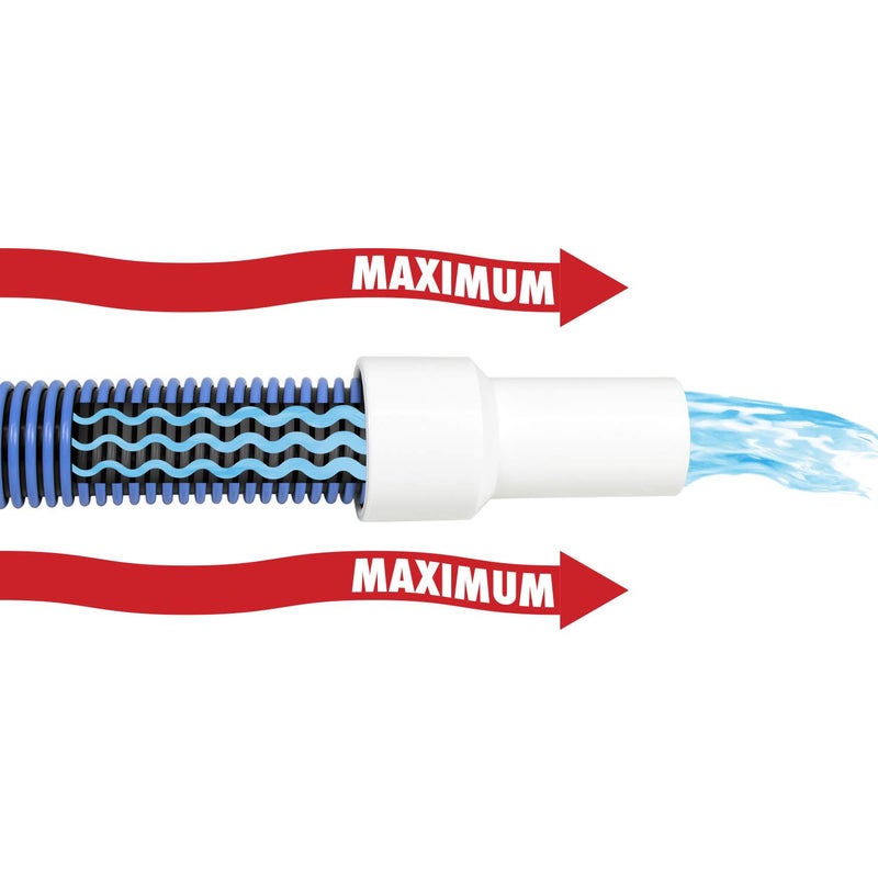 Poolmaster Manual Pool Vacuum Hose, 40 Ft x 1-1/2â€ for Inground & Above Ground Pools, Not for Automatic Cleaners, Kink-Free, Heavy Duty Pool Cleaner Hose with Swivel Cuff â€“ Made in USA - Image 5