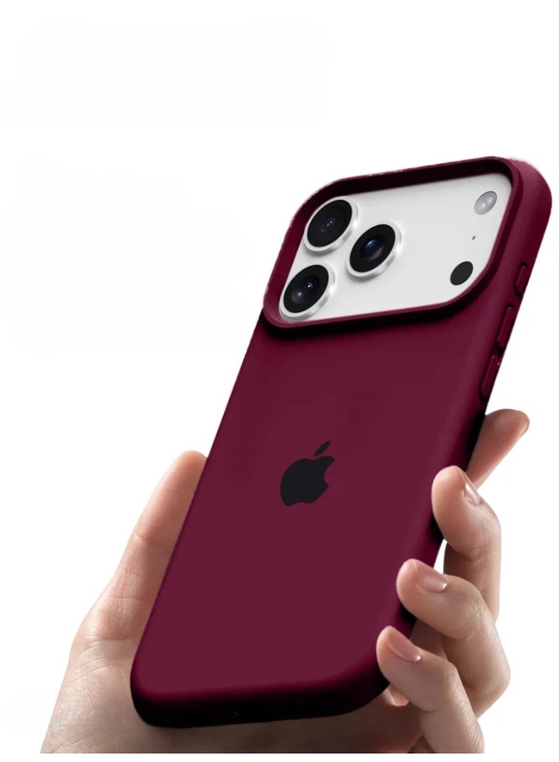 iPhone 17 Pro Case Silky Soft Touch Full-Body Protection  Cover For iPhone 17 Pro Anti-Scratch Shockproof Phone Case with Microfiber Lining Cover For iPhone 17 Pro - Image 5