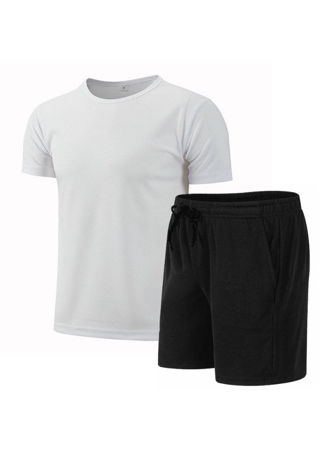 KUYING Quick Drying Ice Silk Fitness Sportswear Set  - Image 1