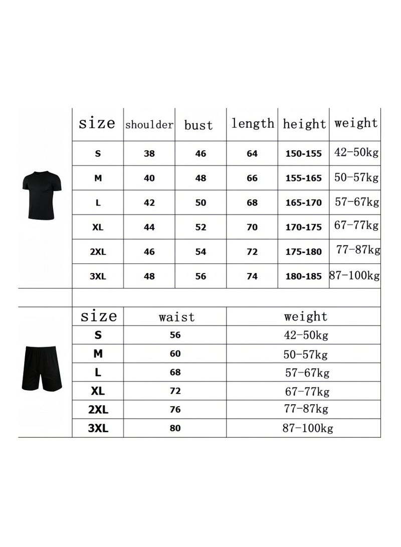 KUYING Quick Drying Ice Silk Fitness Sportswear Set  - Image 2