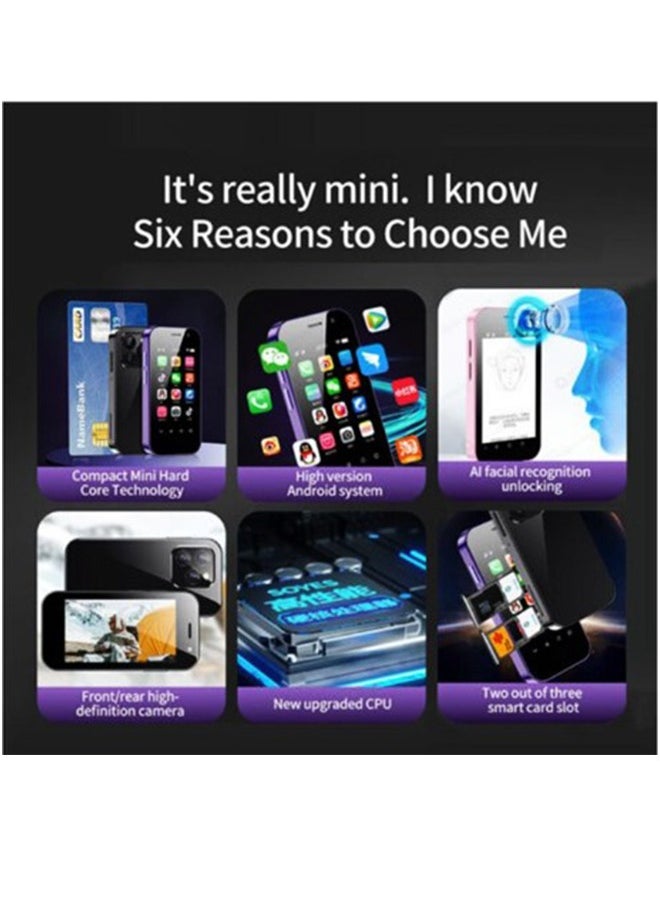 SOYES - SOYES XS15 Super Mini Mobile Phone Android Quad Core Ultra Small Pocket Student Children Men and Women - Image 1