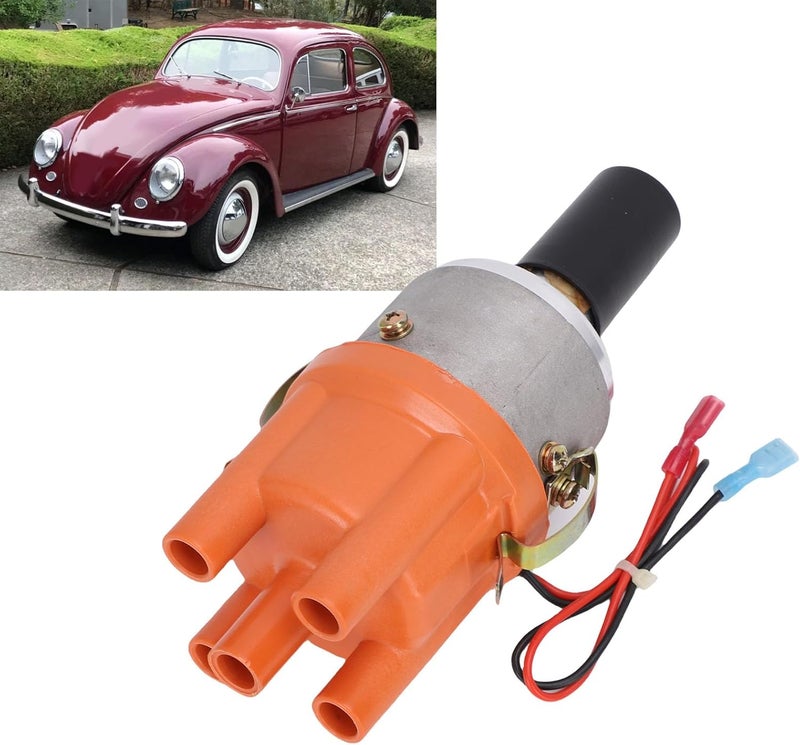 Trendy natural tone options Centrifugal Distributor Electronic Ignition Heavy Duty Metal Compatible with Ghia Fastback Squareback 411 412 Thing 1956 1974 OEM 0231178009EL 0231178003 Temp fluctuation resistant crafted quality - Image 5