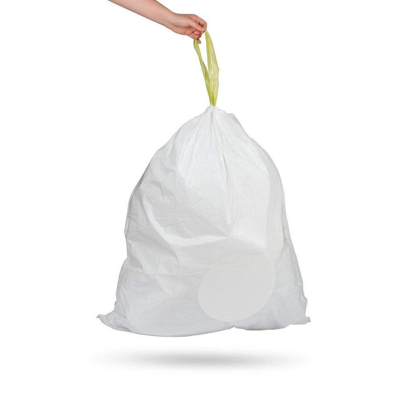 Ninestars NSTB-21-45 Trash Bags, Large, White