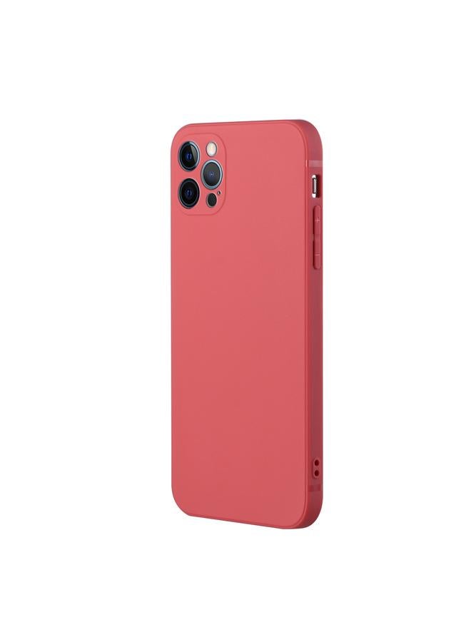 S-TOP Case For iPhone 12 Pro Max Straight Edge Solid Color TPU Shockproof Case - Image 2