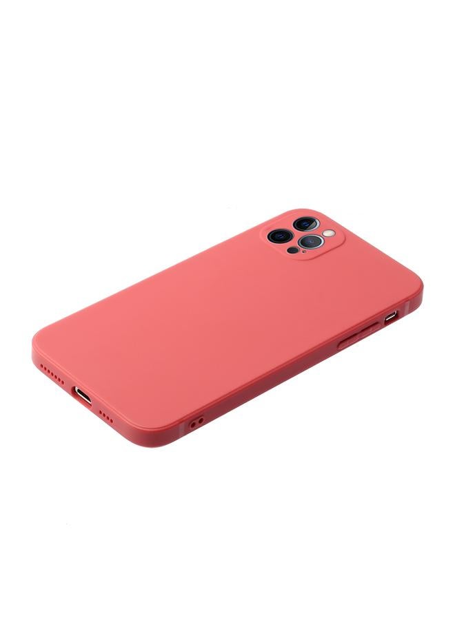 S-TOP Case For iPhone 12 Pro Max Straight Edge Solid Color TPU Shockproof Case - Image 4