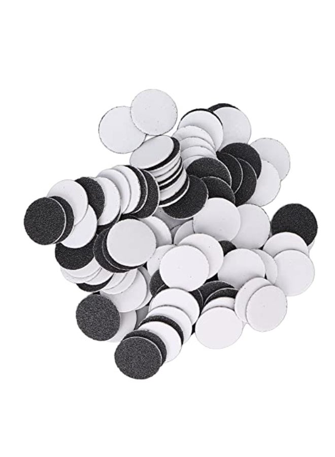 Yinhing 100pcs Replacement Sandpaper DiscsFeet Grinder Sandpaper SelfAdhesive Pedicure Tool Sandpaper Electric Callus Remover Accessory for Men Women Dead Cracked Hard Skin120Medium Coarse Sand - Image 1