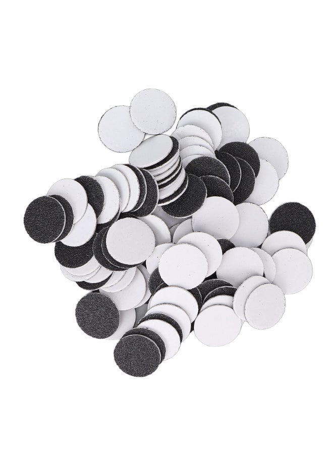 Yinhing 100pcs Replacement Sandpaper DiscsFeet Grinder Sandpaper SelfAdhesive Pedicure Tool Sandpaper Electric Callus Remover Accessory for Men Women Dead Cracked Hard Skin120Medium Coarse Sand - Image 2