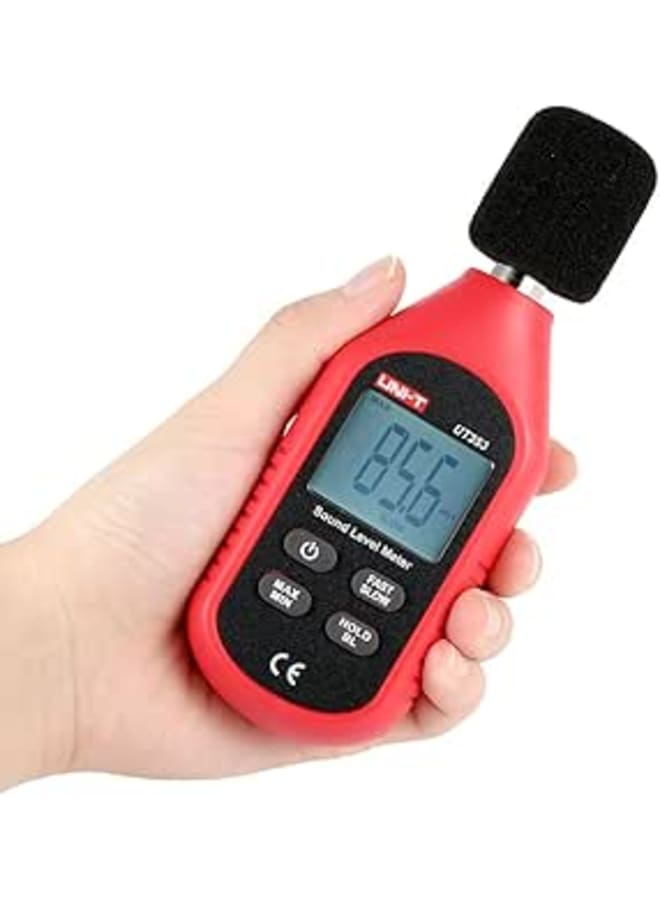 UNI-T UNI-T UT353 Mini LCD Display Digital Sound Level Meter Noise Measuring Instrument Decibel Monitoring Tester 30-130dB