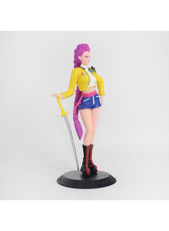 3-Piece Kpop Demon Hunters Figurines（Height 17.5CM） - Image 3