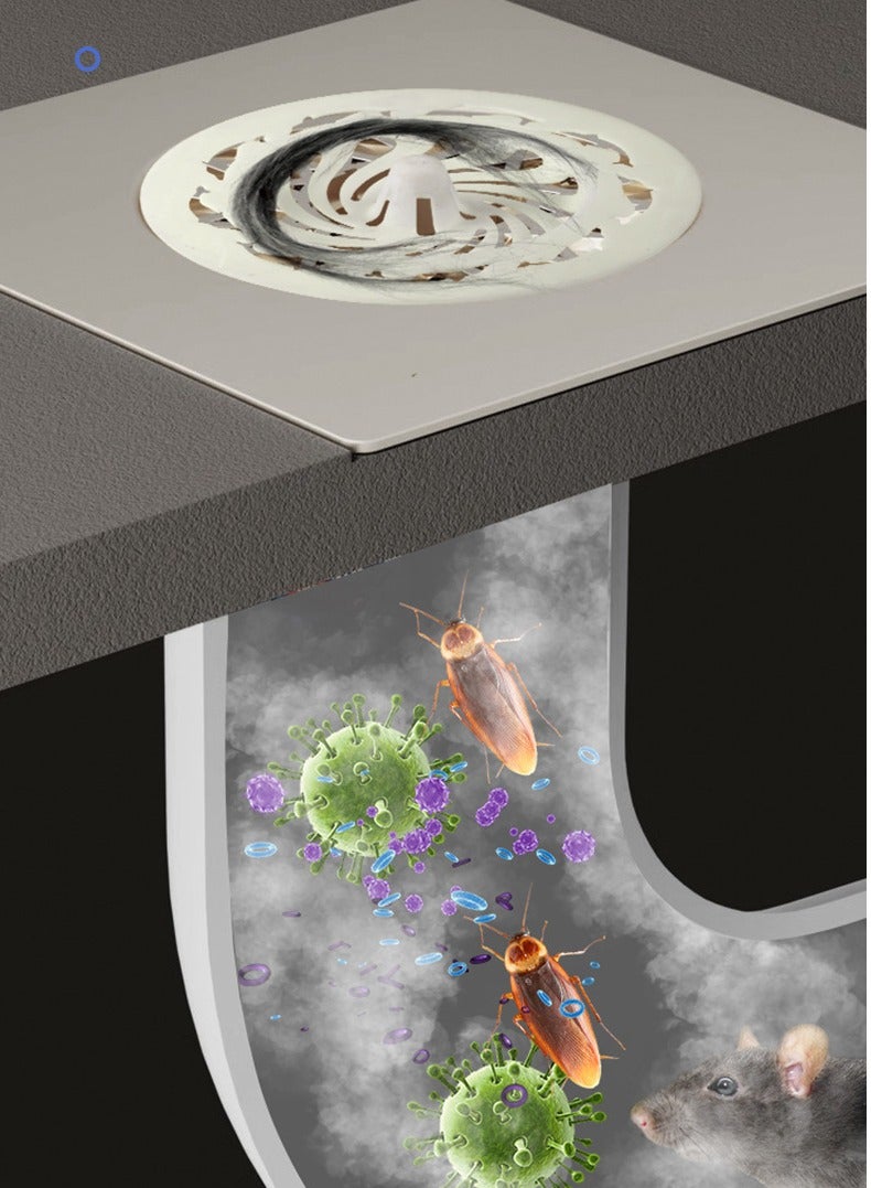 25 قطعة سدادة شعر شبكية لصرف مياه الاستحمام يمكن التخلص منها - Image 3