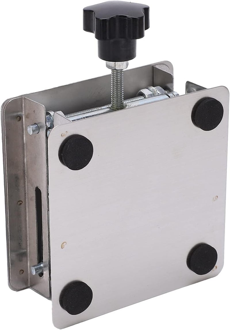 Small Stainless Steel Lifting Platform, Manual Miniature Lift Stand Table, Height Adjustable from 1.7 to 6.1 Inches, Durable Stable Jack for RC Cars with Knob Control - Image 3