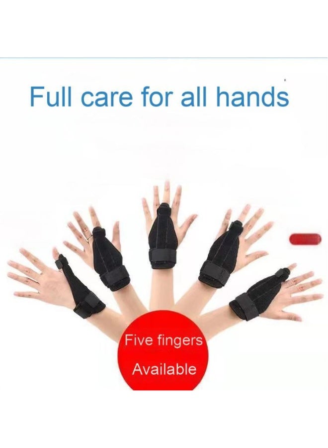 Finger Splint and pinky Splint Support for Trigger Finger boxer's Fracture Finger Fracture Tendonitis Metacarpal Fracture Sprains Fits Both Left and Right Hand - Image 2