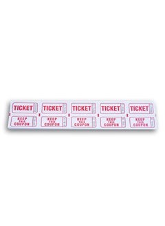 REGENT Double Stub Raffle Tickets For Fairs Events Giveaways And More 200 Count Color Varies  - Image 2