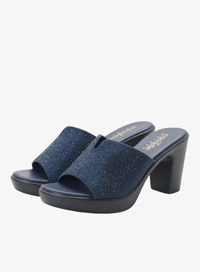 092-3082 Michelle Morgan Ladies High Heel Sandals 514RJ156 Navy