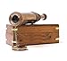 ONLINE SHOPPERS DELIGHT LTD Vintage Copper Finish Telescope with Wooden Box Marine Gift London 1917 - Image 3