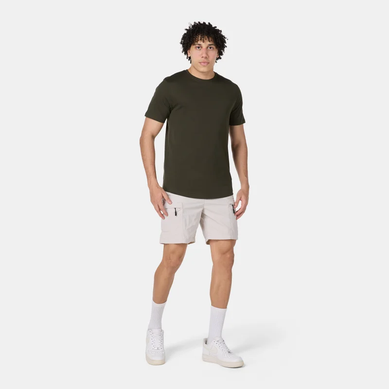 Sun And Sand Sports Beige Men's Cargo Shorts for Men | Best Price UAE