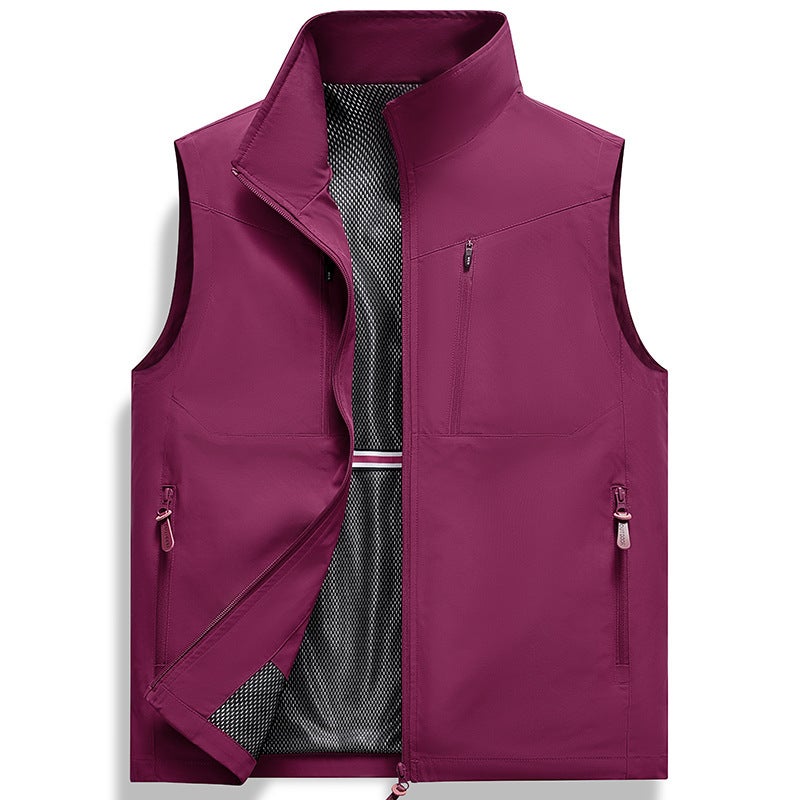 New Group Buying Suit Lapel Casual Vest Outdoor All-Match Men'S Waistcoat Sleeveless Jacket 6606 - Image 4
