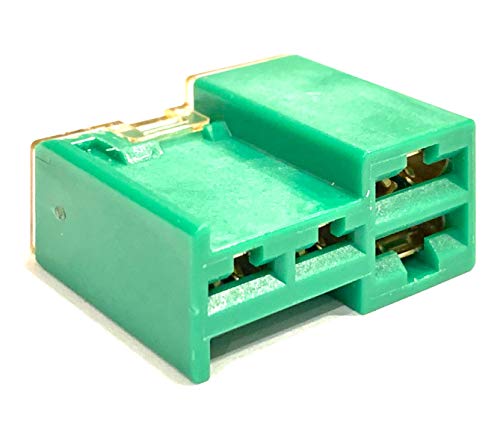 EDS 24370-C9900 24370C9900 927-9900 9279900 Compatible Replacement fuselink Fuse for Nissan Infiniti Vehicles ('03-'25). Three 40 Amp (Green) Circuits Linked in L Shaped Fuse. 925-160 925160 (2 Pack) - Image 3