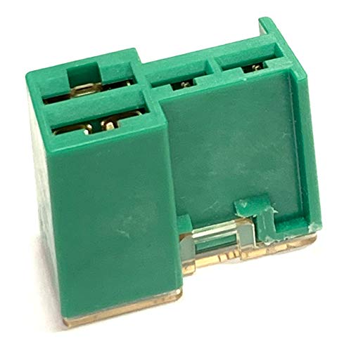 EDS 24370-C9900 24370C9900 927-9900 9279900 Compatible Replacement fuselink Fuse for Nissan Infiniti Vehicles ('03-'25). Three 40 Amp (Green) Circuits Linked in L Shaped Fuse. 925-160 925160 (2 Pack) - Image 5