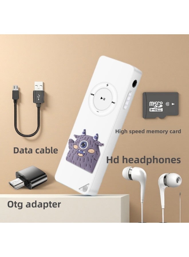 مشغل MP3 - مشغل MP3 للطلاب - جهاز صغير جديد، 64 غرام - جهاز ووكمان محمول، قاموس إنجليزي، مشغل موسيقى، أداة استماع للامتحانات، قارئ كتب إلكترونية، أداة مساعدة للدراسة المدرسية - Image 1