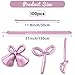 HYKJNBW 100Pcs Metallic 260 Balloons Pink Chrome Long Balloon for Animals 260 Art Ballon for Twisting Skinny Modeling Supplies for Birthday Party Wedding Festival Decorations Metallic Pink - Image 4