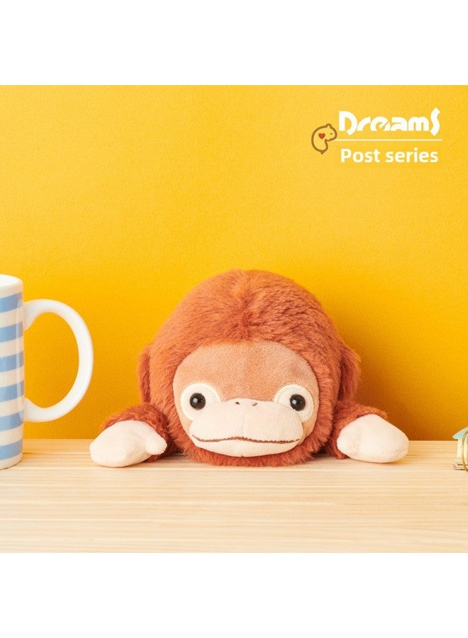 ملصق SonnyAngel Family Doll Sloth Lazy Office Anti-Hunchback Plush Doll Gift عيد ميلاد - المواصفات: ملصق Family Doll-اللون: ملصق Orangutan - Image 3