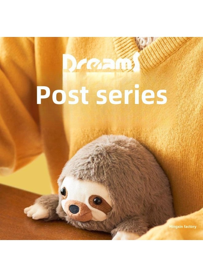 ملصق SonnyAngel Family Doll Sloth Lazy Office Anti-Hunchback Plush Doll Gift عيد ميلاد - المواصفات: ملصق Family Doll-اللون: ملصق Orangutan - Image 2