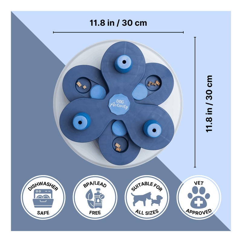 TRIXIE Flower Tower Dog Enrichment Toy, Advanced Level 3 Dog Puzzle, Interactive Treat Game - Image 4