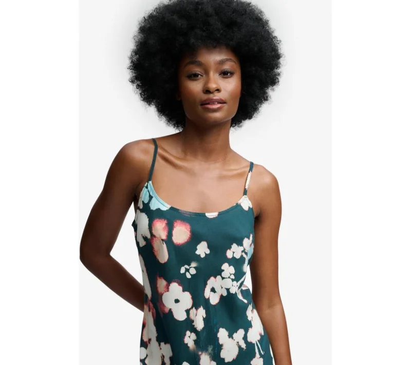 سوبر دراي Printed Maxi Slip Dress