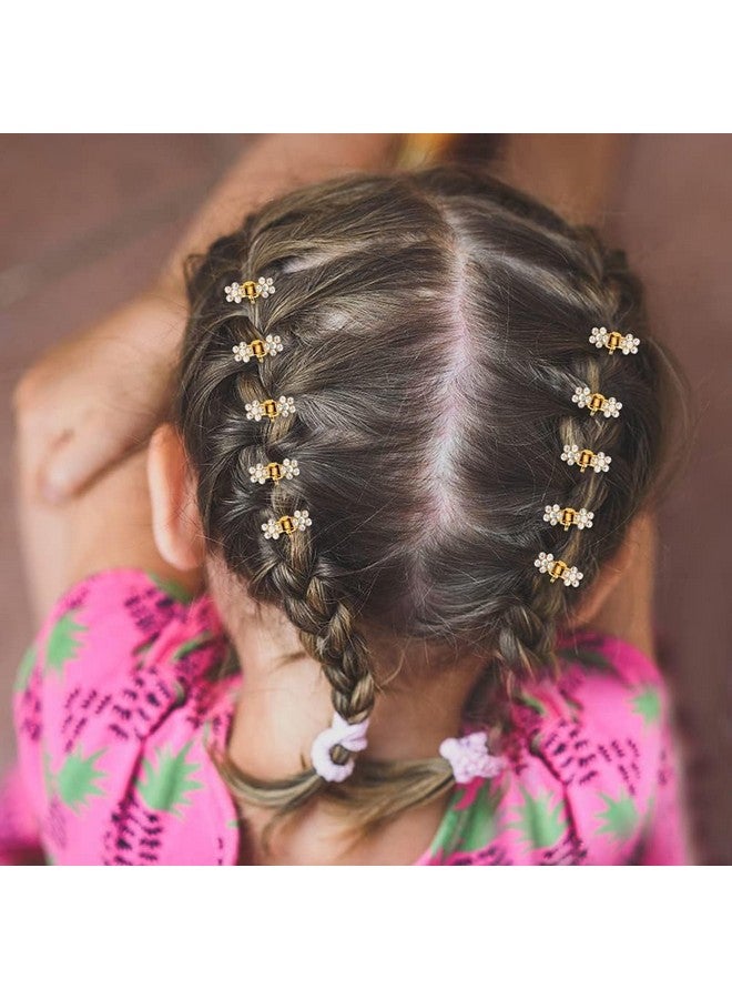 SUN Ring SUNRING Korean Style Small Pearl Hair Claw Clips Mini Pearl Claw Clips with Design, Sweet Artificial Bangs Clips Decorative Hair Accessories Pack of 12 - Image 1