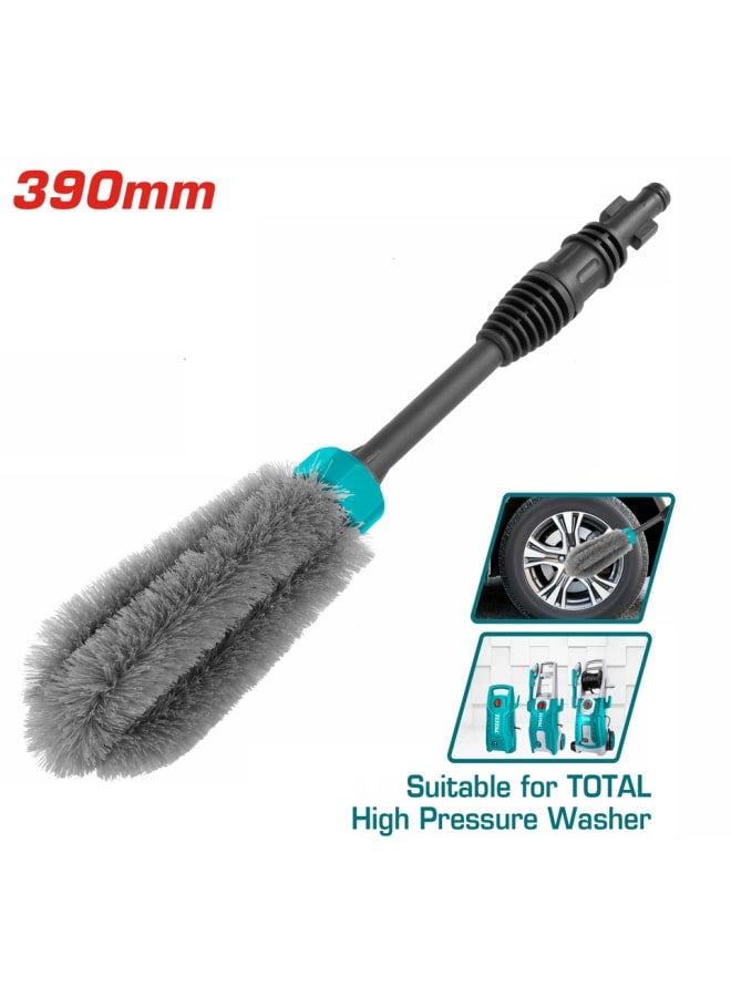Total wheel washer brush