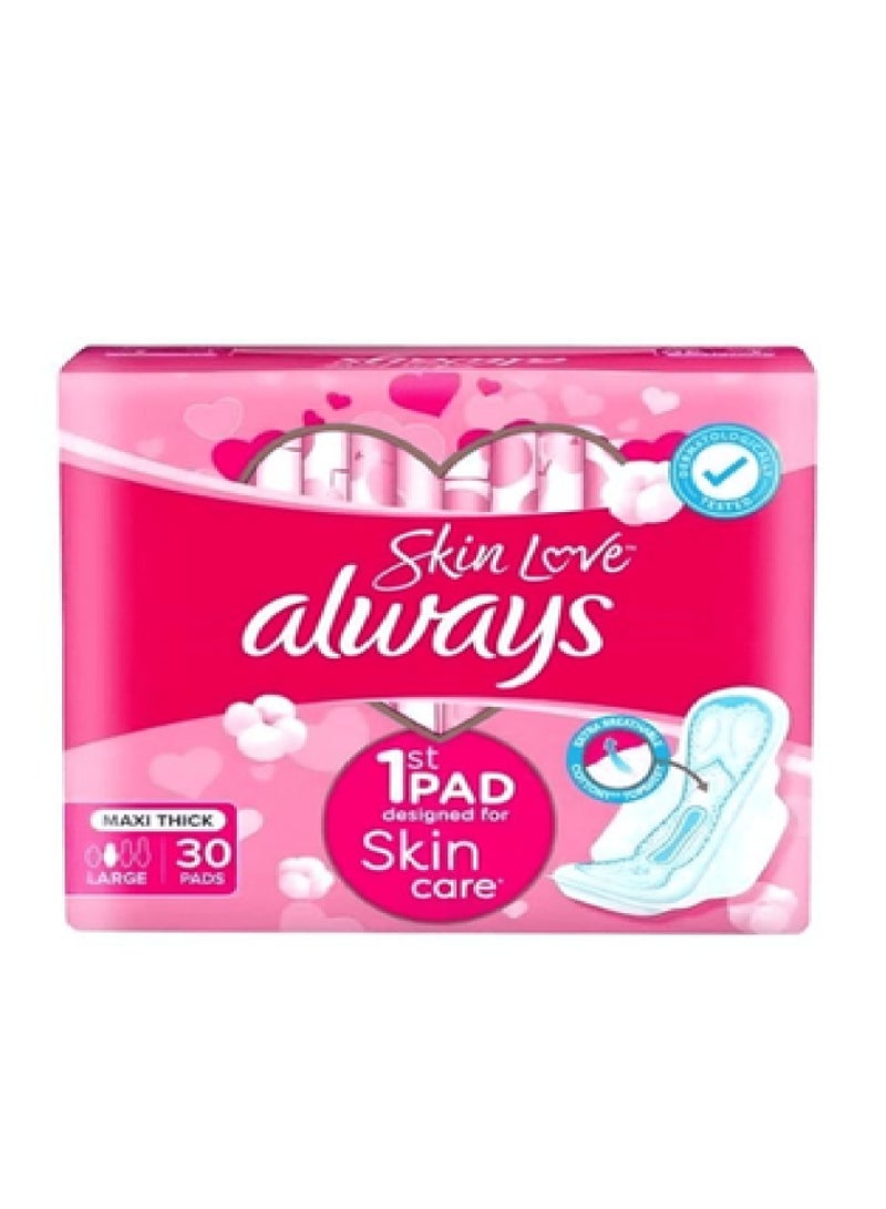 ALWAYS MAXI THICK W/WINGS L 30'S (PINK)