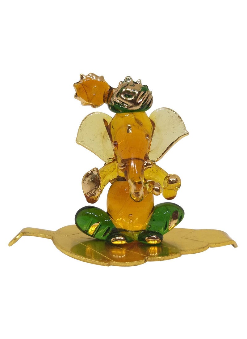 Saugat Traders Saugat Traders Best Gift for Teacher - Greeting Card with Crystal Ganesha Showpiece and Chocolate Box - Teachers Day Gift for Sir, Principal Mam - Birthday Gift for Teacher  - Image 4