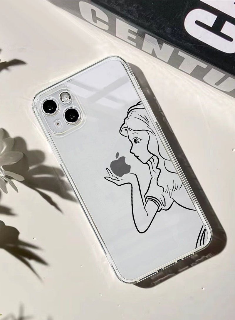 Loquat Back Cover Printed TPU Protective Mobile Phone Case for iPhone