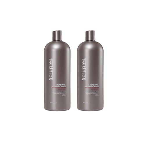 Scruples Color Renewal Gentle Shampoo  Maintain Hair Health Without Stripping Color  Established Trusted Formulas for Ultimate Hair Shine 338 oz Pack of 2