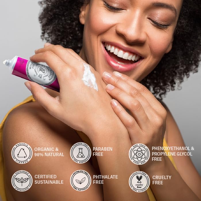 La Chatelaine 20% Shea Butter Hand Cream Travel Size, Organic Argan Oil, Moisturizing, Nourishing, Repairing, Extra-Rich Hand Lotion, Made in France, Paraben Free, 1 oz / 30ml (Wild Fig) - Image 3